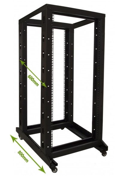 Rack per relè 27U Relay Rack 27U